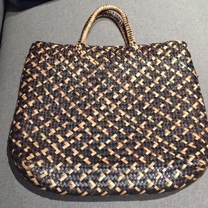 Wicker handbag